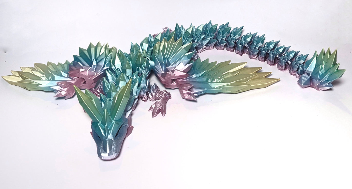Crystalwing Dragon - Around Makes