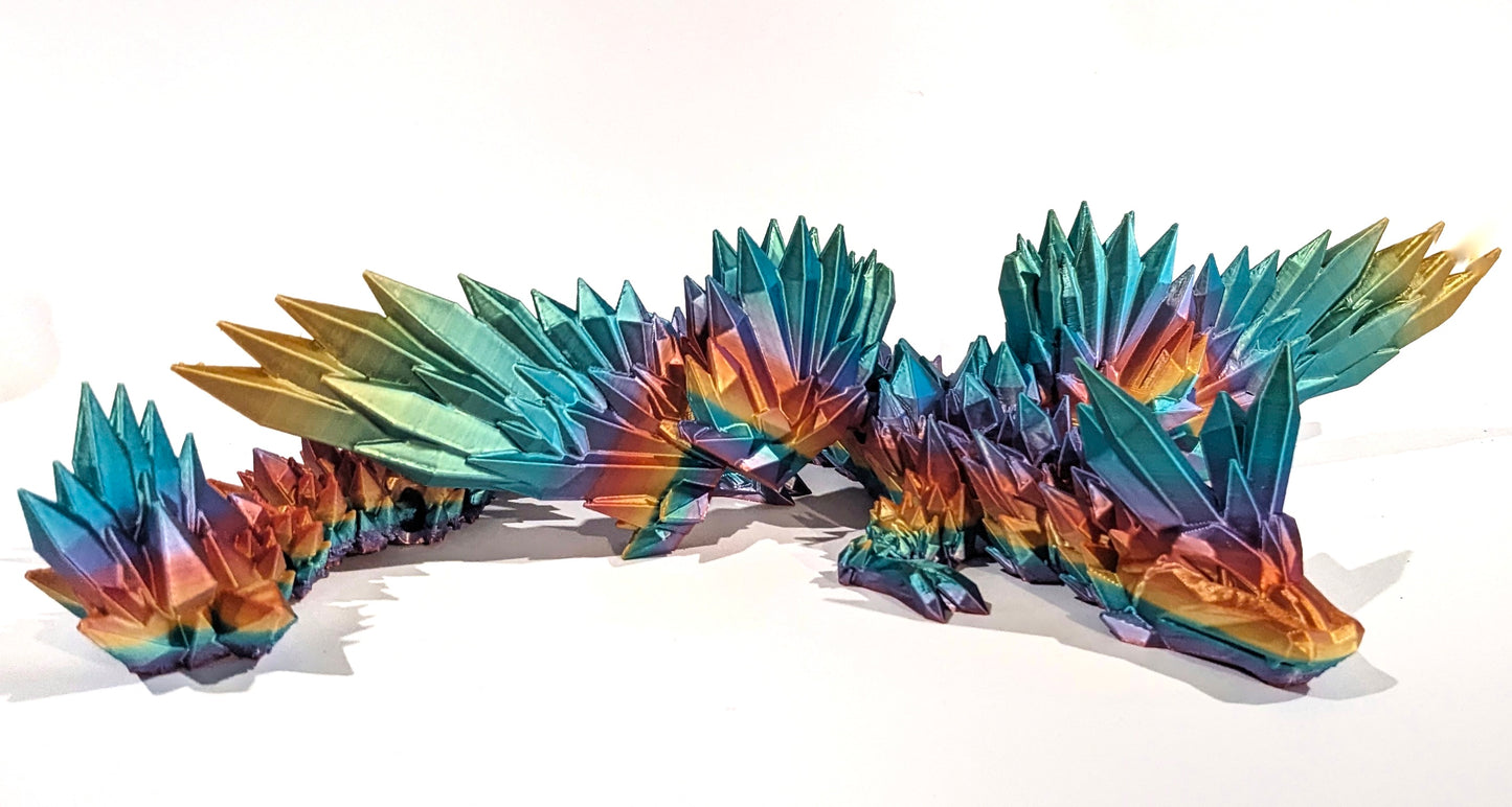 Crystalwing Dragon - Around Makes