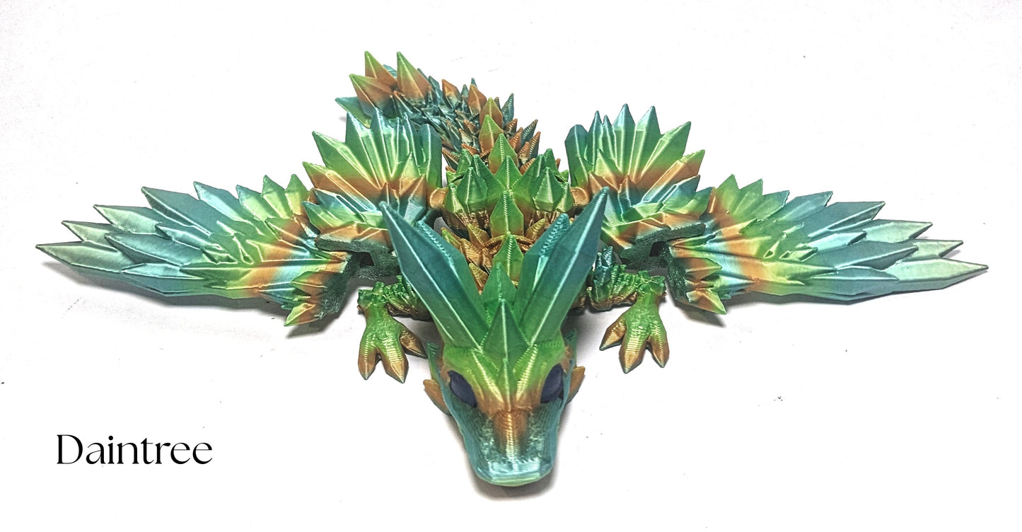 Baby Crystalwing Dragon - Around Makes