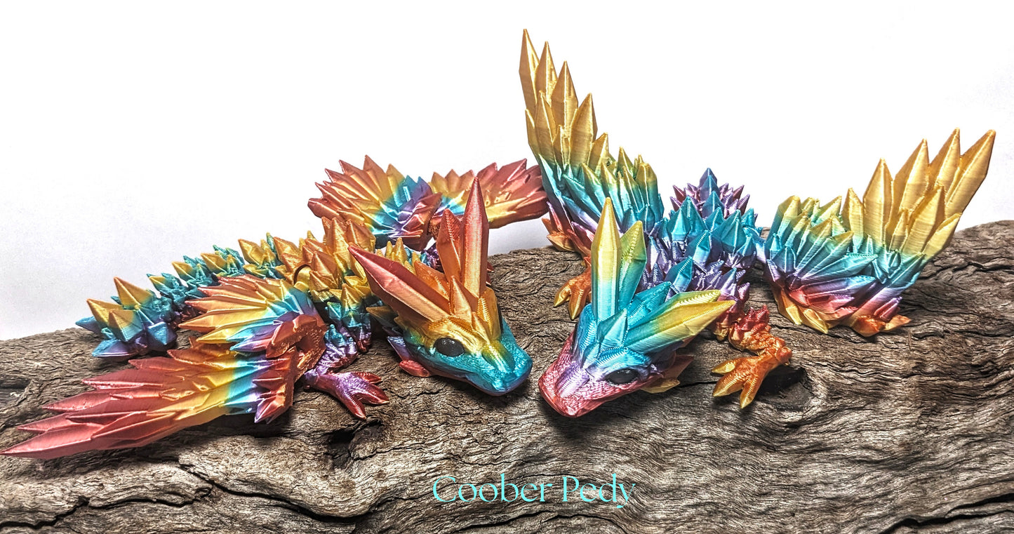 Baby Crystalwing Dragon - Around Makes