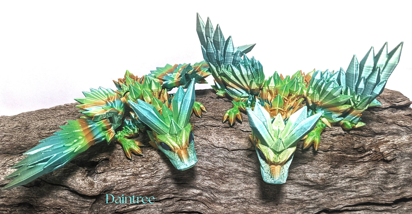 Baby Crystalwing Dragon - Around Makes