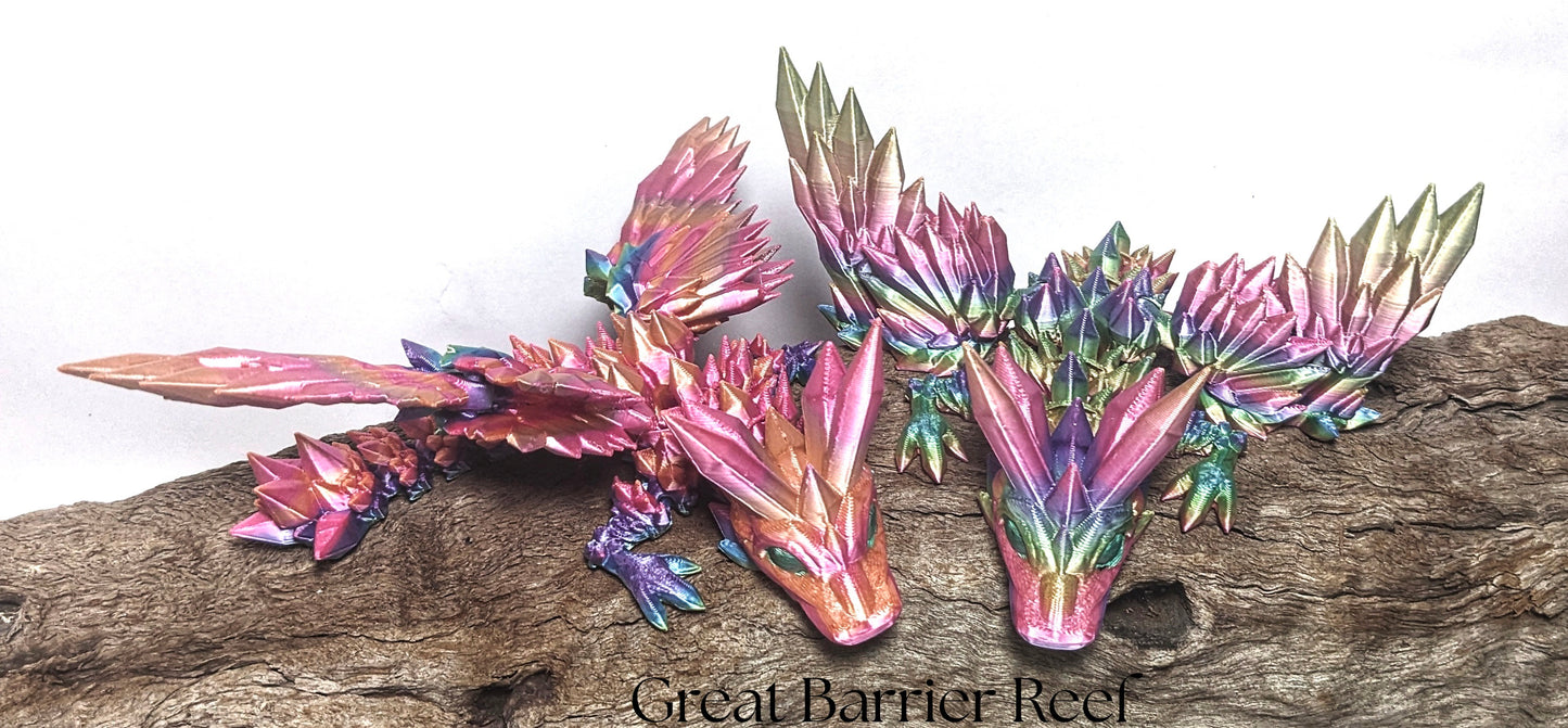 Baby Crystalwing Dragon - Around Makes