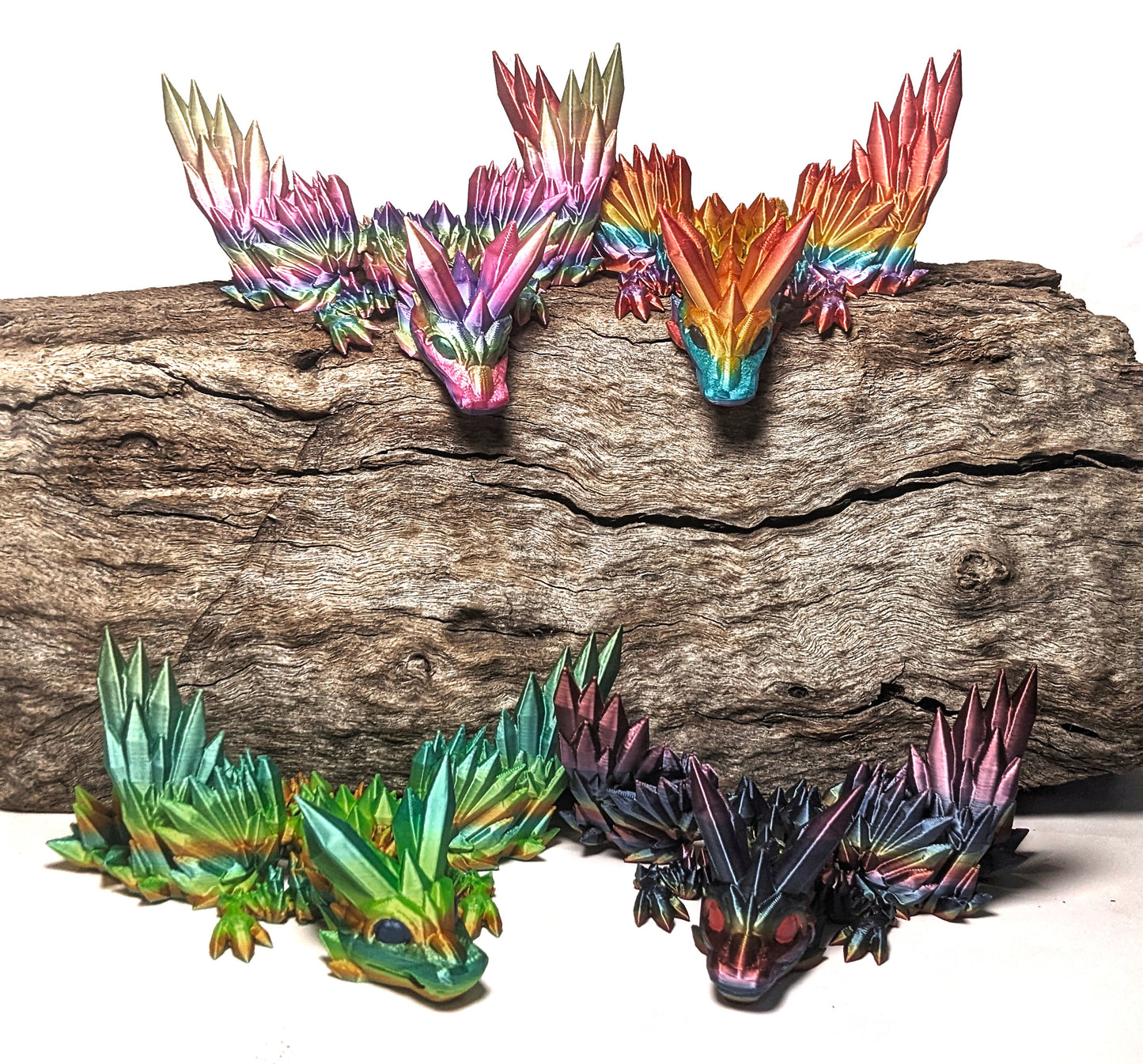 Baby Crystalwing Dragon - Around Makes