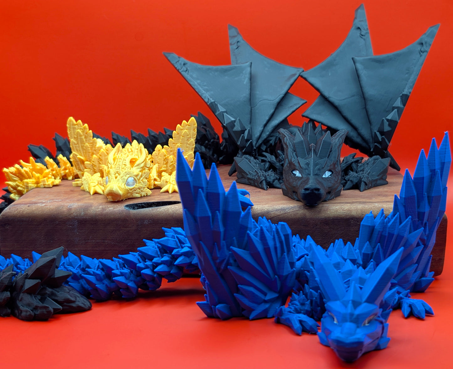 Fourth Wing Dragon Set - Around Makes