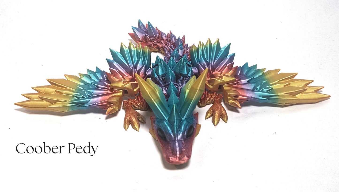 Baby Crystalwing Dragon - Around Makes