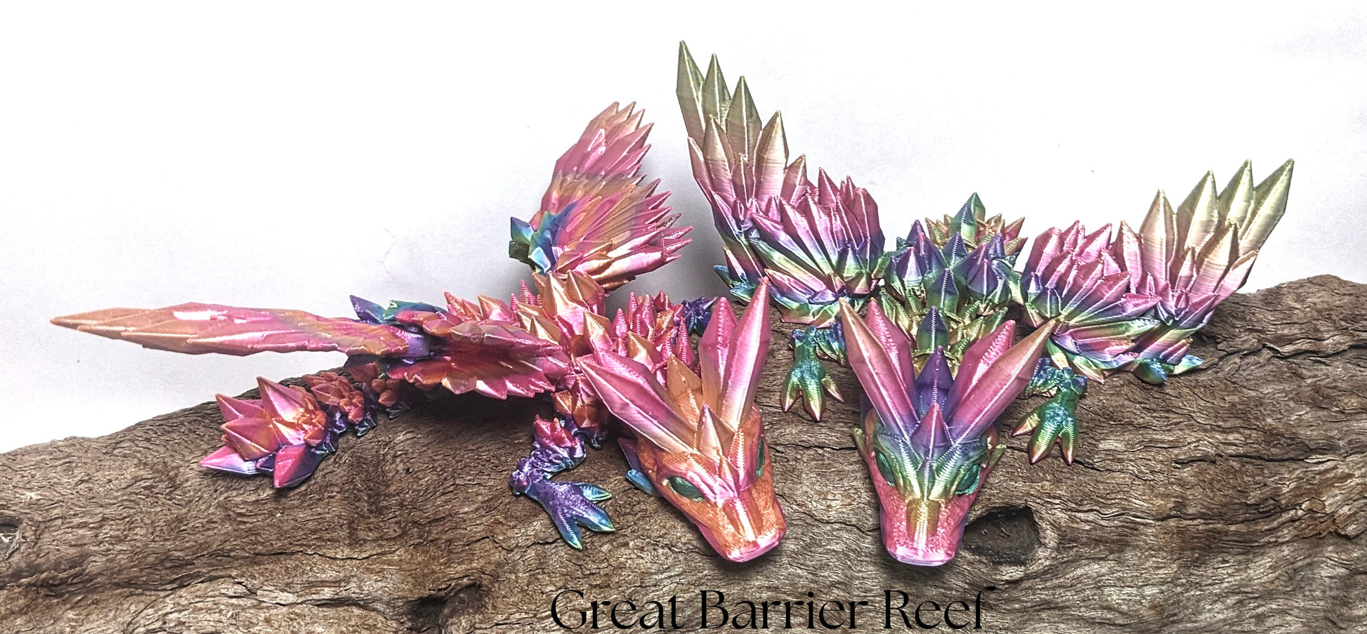 Baby Crystalwing Dragon - Around Makes
