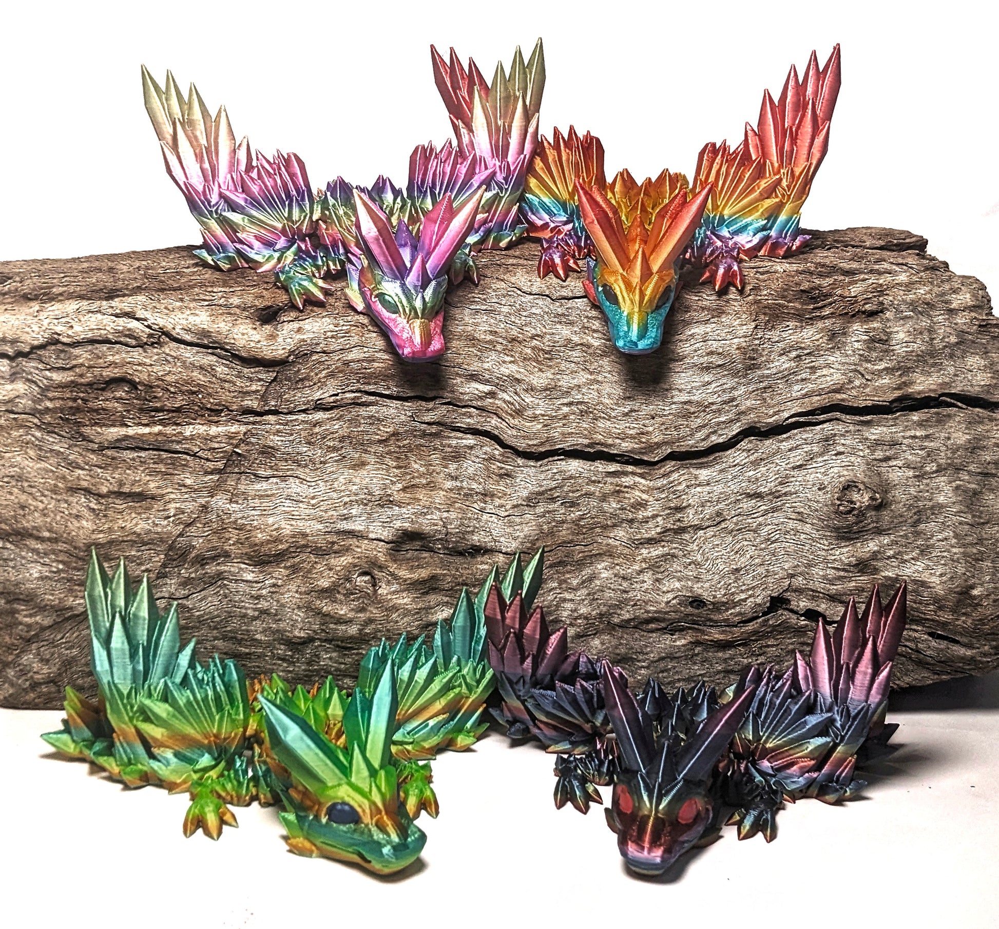 Baby Crystalwing Dragon - Around Makes