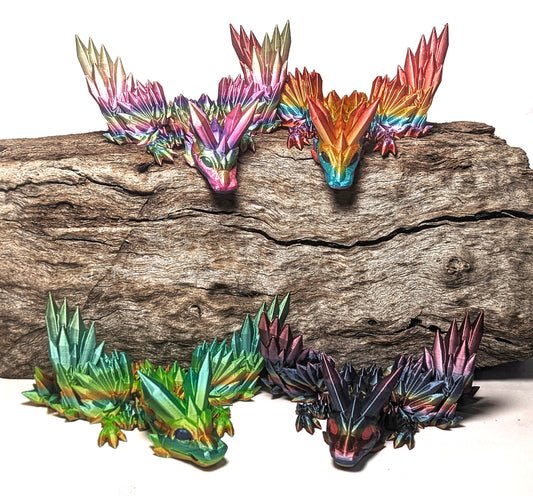 Baby Crystalwing Dragon - Around Makes