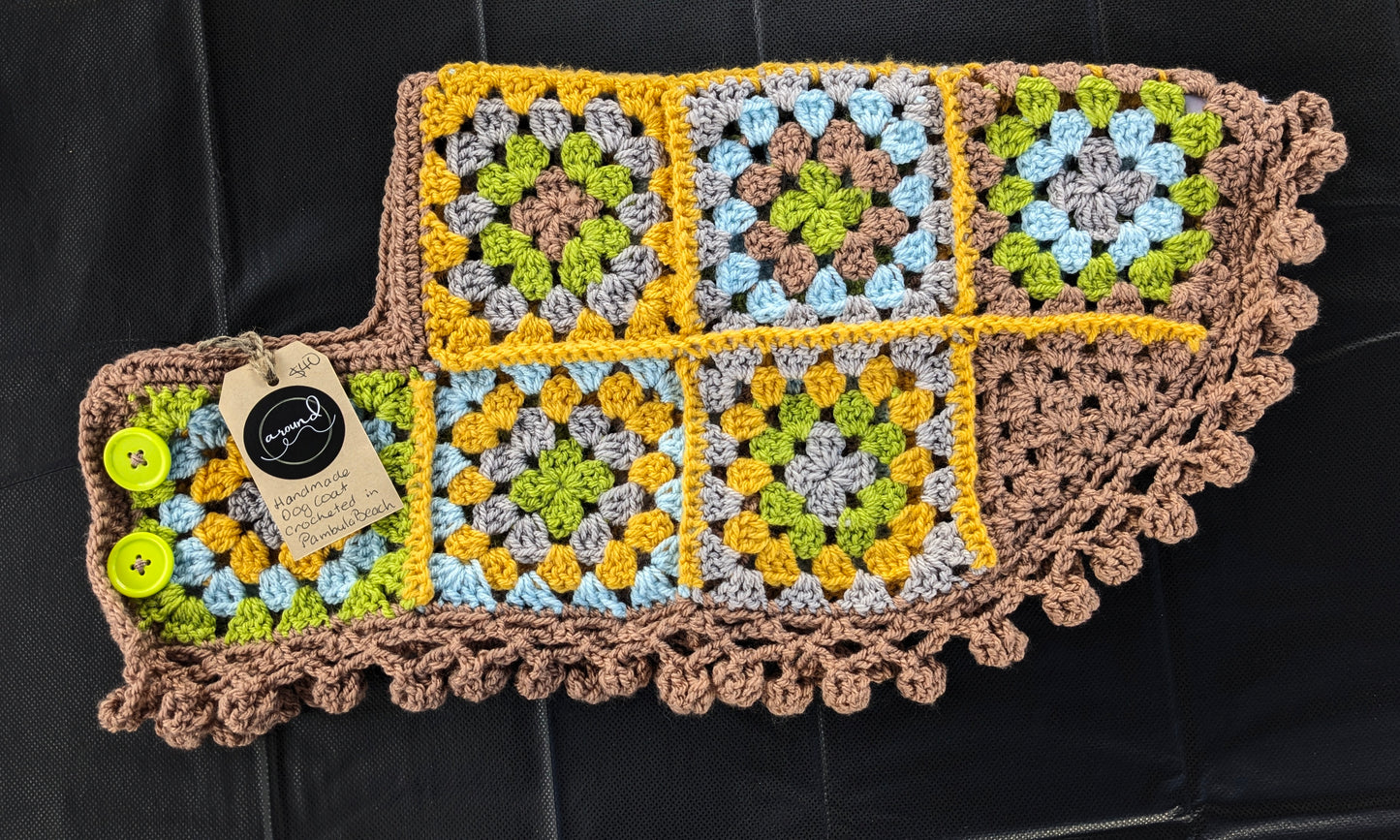 Hand Crocheted Dog Coats - Around Makes