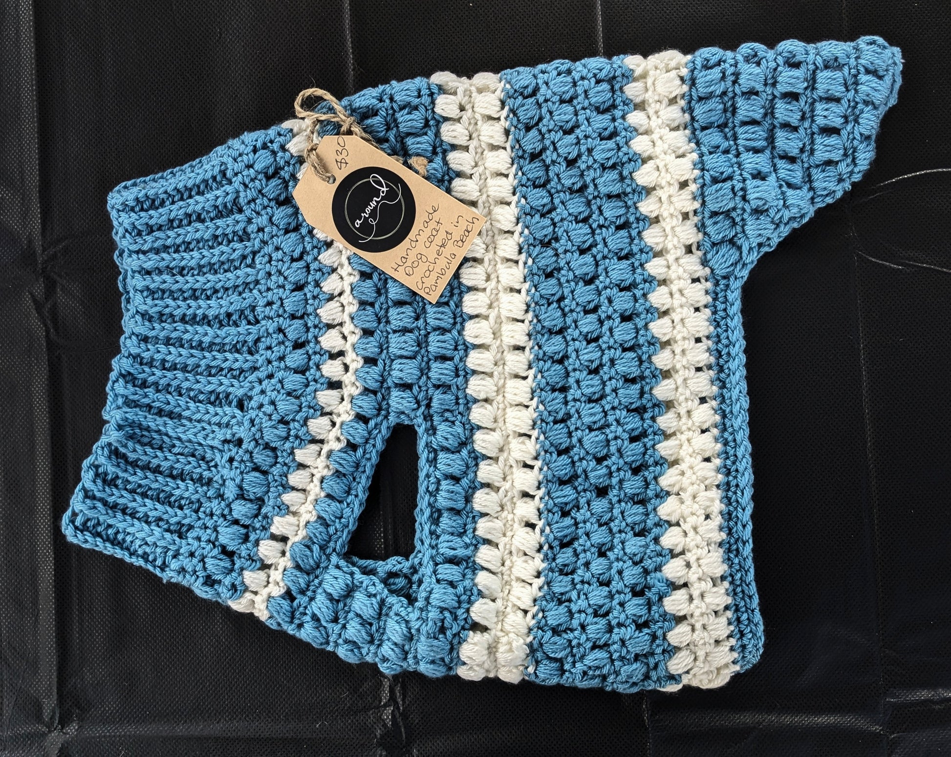 Hand Crocheted Dog Coats - Around Makes