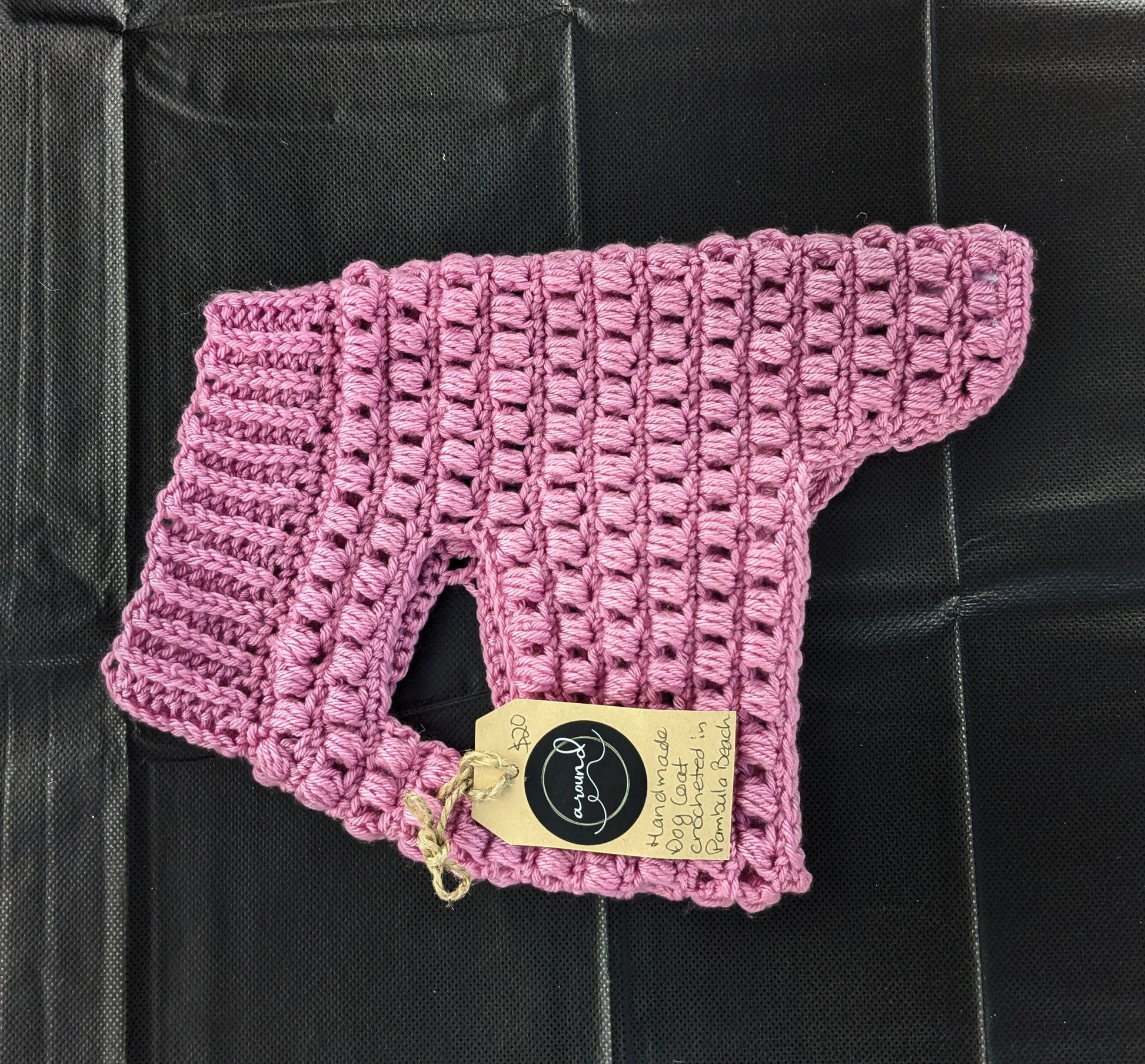Hand Crocheted Dog Coats - Around Makes